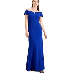 Royal Blue Calvin Klein formal gown